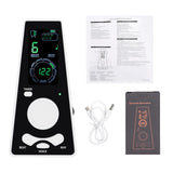 Maxbell Digital Metronome LCD Display Screen High Accuracy for Instrument Ukulele Amaranth