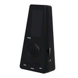 Maxbell Digital Metronome LCD Display Screen High Accuracy for Instrument Ukulele Black