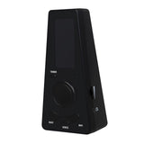 Maxbell Digital Metronome LCD Display Screen High Accuracy for Instrument Ukulele Black