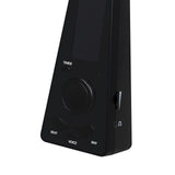 Maxbell Digital Metronome LCD Display Screen High Accuracy for Instrument Ukulele Black