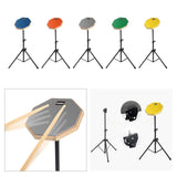 Maxbell Drum practice pads Snare Drum Stand Set for Percussion Instrument Accessory Blue