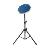Maxbell Drum practice pads Snare Drum Stand Set for Percussion Instrument Accessory Blue