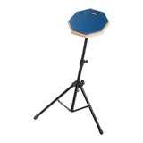 Maxbell Drum practice pads Snare Drum Stand Set for Percussion Instrument Accessory Blue