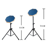 Maxbell Drum practice pads Snare Drum Stand Set for Percussion Instrument Accessory Blue