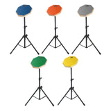 Maxbell Drum practice pads Snare Drum Stand Set for Percussion Instrument Accessory Blue