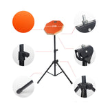 Maxbell Drum practice pads Snare Drum Stand Set for Percussion Instrument Accessory Orange