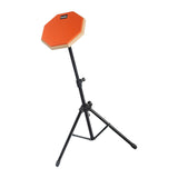 Maxbell Drum practice pads Snare Drum Stand Set for Percussion Instrument Accessory Orange