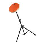 Maxbell Drum practice pads Snare Drum Stand Set for Percussion Instrument Accessory Orange