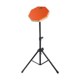 Maxbell Drum practice pads Snare Drum Stand Set for Percussion Instrument Accessory Orange