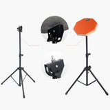 Maxbell Drum practice pads Snare Drum Stand Set for Percussion Instrument Accessory Orange