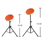 Maxbell Drum practice pads Snare Drum Stand Set for Percussion Instrument Accessory Orange