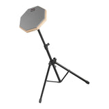 Maxbell Drum practice pads Snare Drum Stand Set for Percussion Instrument Accessory Grey