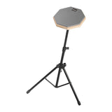 Maxbell Drum practice pads Snare Drum Stand Set for Percussion Instrument Accessory Grey