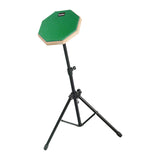 Maxbell Drum practice pads Snare Drum Stand Set for Percussion Instrument Accessory Green