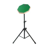 Maxbell Drum practice pads Snare Drum Stand Set for Percussion Instrument Accessory Green
