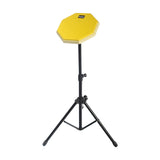 Maxbell Drum practice pads Snare Drum Stand Set for Percussion Instrument Accessory Yellow