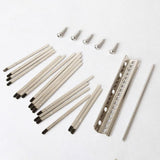 Maxbell 17 Keys Thumb Piano Keys Set Instrument Accessories for Piano Music Lover