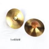 Maxbell Mini Hand Percussion Finger Cymbals Kids Toy for 3 Years Old up Boys Girls