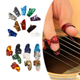 Maxbell 10Pcs Guitar Thumb Finger Picks for Banjo String Instrument Accessories Thumb