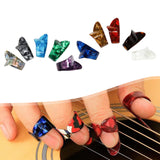 Maxbell 10Pcs Guitar Thumb Finger Picks for Banjo String Instrument Accessories Thumb