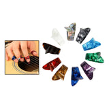 Maxbell 10Pcs Guitar Thumb Finger Picks for Banjo String Instrument Accessories Thumb