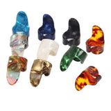 Maxbell 10Pcs Guitar Thumb Finger Picks for Banjo String Instrument Accessories Finger