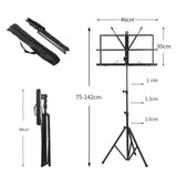 Maxbell Collapsible Music Stand Book Stand for Stage Performance Violin Players