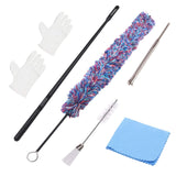 Maxbell Soft Cotton Clarinet Cleaner Tool Set for Trombone Lightweight Practical coloful