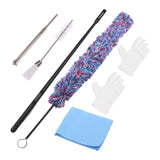 Maxbell Soft Cotton Clarinet Cleaner Tool Set for Trombone Lightweight Practical coloful