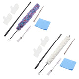 Maxbell Soft Cotton Clarinet Cleaner Tool Set for Trombone Lightweight Practical coloful