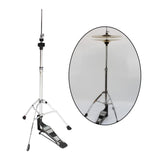 Maxbell Metal Cymbal Stand Drum Pad Stand Mount for Drummer Musical Instrument