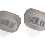 Maxbell 3Pcs Professional Guitar Picks Plectrums Silicone for Electric Guitar Banjo Grey