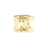 Maxbell Saxophone Mouthpiece Ligature, Cap Adjustable Screw for Alto Saxophone