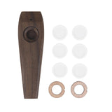 Maxbell Wood Kazoo Flute Party Favors Harmonica for Violin Piano Guitar
