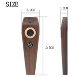 Maxbell Wood Kazoo Flute Party Favors Harmonica for Violin Piano Guitar