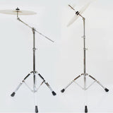 Maxbell Floor Cymbal Stand Holder Adjustable Portable Triangle Bracket Easily Carry