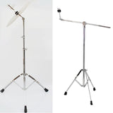 Maxbell Floor Cymbal Stand Holder Adjustable Portable Triangle Bracket Easily Carry