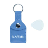 Maxbell PU Leather Guitar Picks Holder Keyring Bag Keychain Guitar Accessories