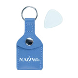 Maxbell PU Leather Guitar Picks Holder Keyring Bag Keychain Guitar Accessories