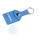 Maxbell PU Leather Guitar Picks Holder Keyring Bag Keychain Guitar Accessories