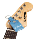 Maxbell PU Leather Guitar Picks Holder Keyring Bag Keychain Guitar Accessories