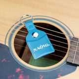 Maxbell PU Leather Guitar Picks Holder Keyring Bag Keychain Guitar Accessories
