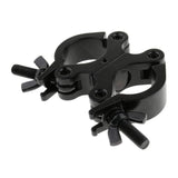 Maxbell DJ Light Clamps Dual Swivel Clamp for 1.25-1.38inch Diameter Pipe Accessory Black