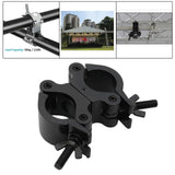 Maxbell DJ Light Clamps Dual Swivel Clamp for 1.25-1.38inch Diameter Pipe Accessory Black