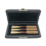Maxbell Portable Oboe Reeds Storage Case PU Leather Stable for Home Travel Outdoor