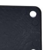 Maxbell Guitar Neck Plate & Backplate Iron Neckplate with Screws for Electric Guitar Argent
