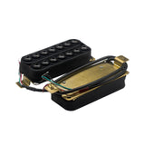Maxbell Electric Guitar Pickup Double Coil 4P Prewired for 7 Strings Guitar Replaces Bridge Black