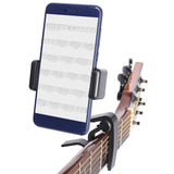 Maxbell Smartphone Guitar Capo Guitar Phone Holder Rotation 360 Degree Spare Parts