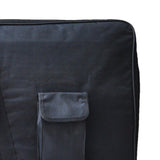 Maxbell Electronic Keyboard Storage Case Waterproof Dual Zipper for Band Players Black