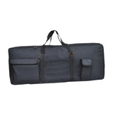 Maxbell Electronic Keyboard Storage Case Waterproof Dual Zipper for Band Players Black